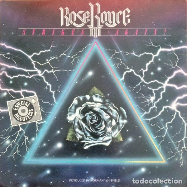 Discos de vinil: Rose Royce &ndash; Strikes Again (Vinyl, Whitfield Records S 90.066)