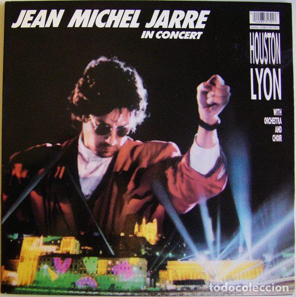 Discos de vinilo: Jean Michel Jarre &ndash; In Concert (Houston / Lyon) (Vinyl, Polydor 833 170-1)
