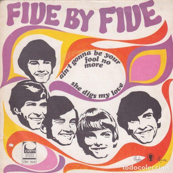 Vinyl-Schallplatten: Five By Five &ndash; Ain't Gonna Be Your Fool No More / She Digs My Love (Vinyl, CEM CEM-9614)