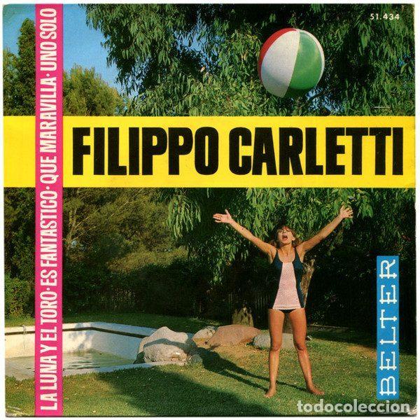 Discos de vinil: Filippo Carletti &ndash; La Luna Y El Toro (Vinyl, Belter 51.434)