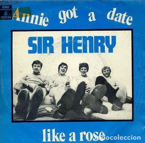 Vinyl-Schallplatten: Sir Henry &ndash; Annie Got A Date / Like A Rose (Vinyl, Odeon J 006-37.108)