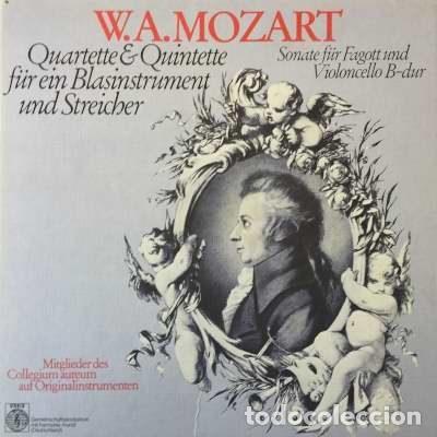 Discos de vinil: Mozart - Mitglieder Des Collegium Aureum Auf Originalinstrumenten &ndash; Quartette&Quintette F&uuml;r Ein...