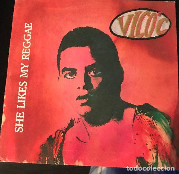 Discos de vinilo: Vico C &ndash; She Likes My Reggae (Vinyl, Ariola 1A 114893)