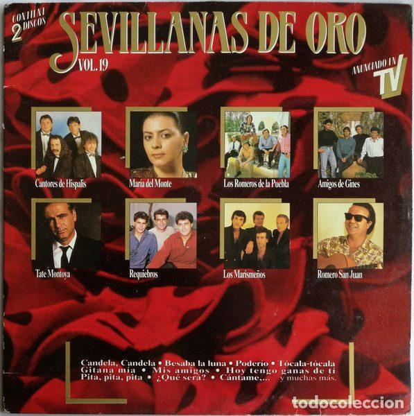 Discos de vinilo: Various &ndash; Sevillanas De Oro Vol.19 (Vinyl, Hispavox 180 79 30131 )