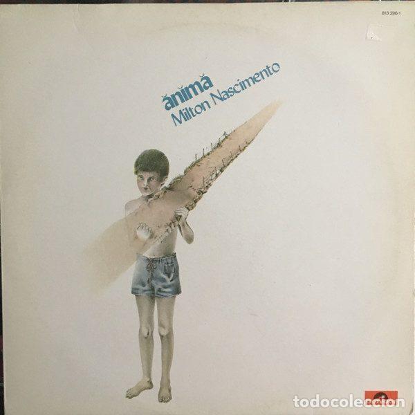Discos de vinil: Milton Nascimento &ndash; Ănĭmă (Vinyl, Polydor 813 296-1)