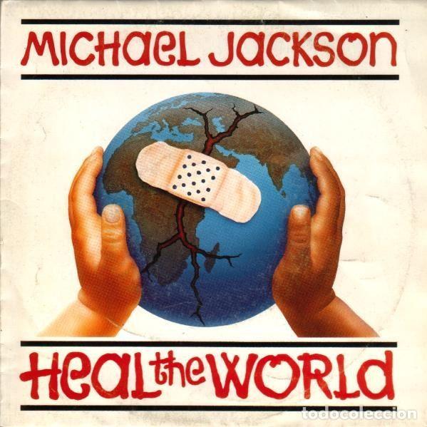 Vinyl-Schallplatten: Michael Jackson &ndash; Heal The World (Vinyl, Epic ARIE 3133)