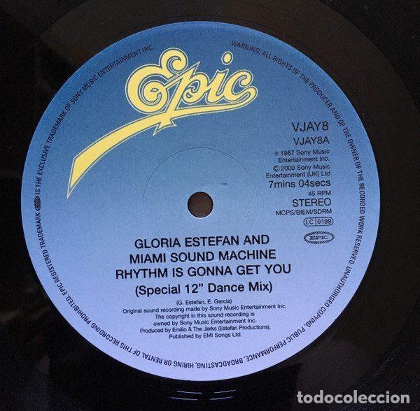 Disques de vinyle: Gloria Estefan And Miami Sound Machine / Miami Sound Machine &ndash; Rhythm Is Gonna Get You / Dr....