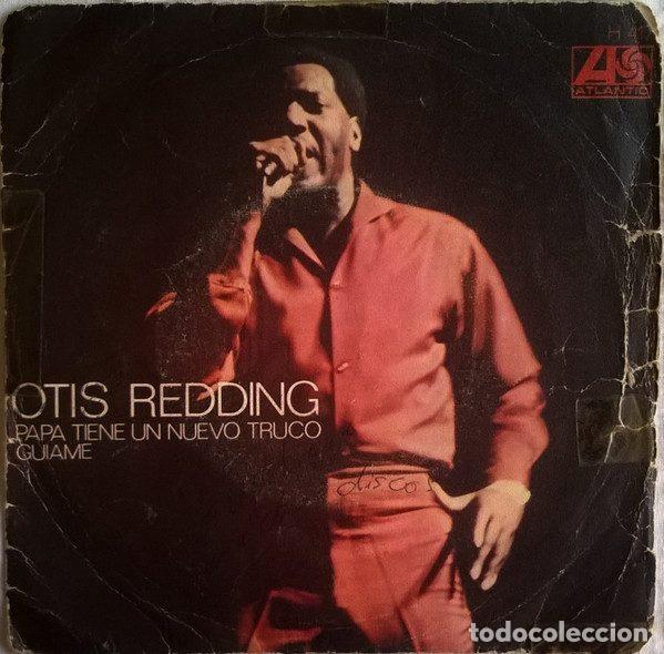 Discos de vinil: Otis Redding &ndash; Papa Tiene Un Nuevo Truco / Guiame (Vinyl, Atlantic H 417)