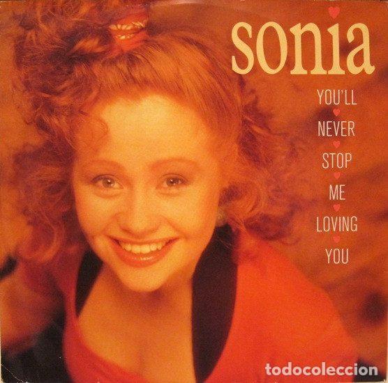 Vinyl records: Sonia &ndash; You'll Never Stop Me Loving You (Vinyl, Chrysalis CHS 12 3385)