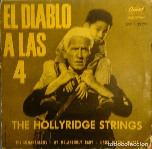 Discos de vinilo: The Hollyridge Strings And Chorus &ndash; El Diablo A Las 4 (Vinyl, Capitol Records EAP 1-20.374)