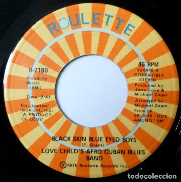 Vinyl records: Love Child's Afro Cuban Blues Band &ndash; Black Skin Blue Eyed Boys (Vinyl, Roulette R-7180)