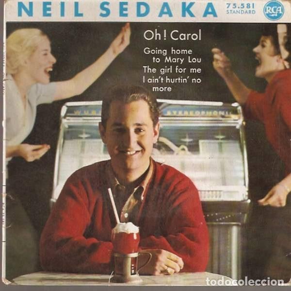 Discos de vinilo: Neil Sedaka &ndash; Oh ! Carol (Vinyl, RCA 75.581)