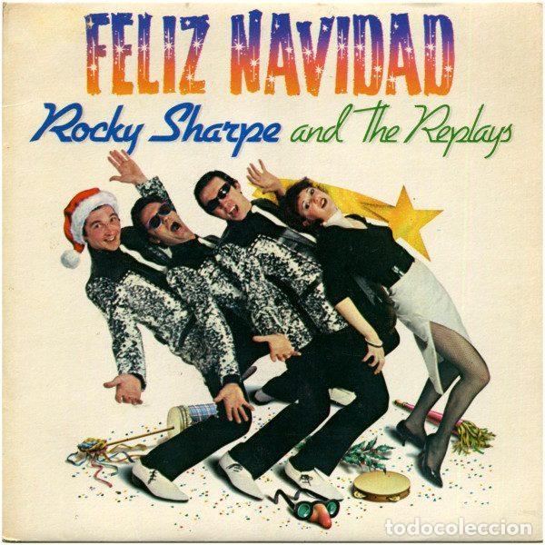 Vinyl-Schallplatten: Rocky Sharpe And The Replays &ndash; Feliz Navidad (Vinyl, Chiswick Records 06.2000/0)