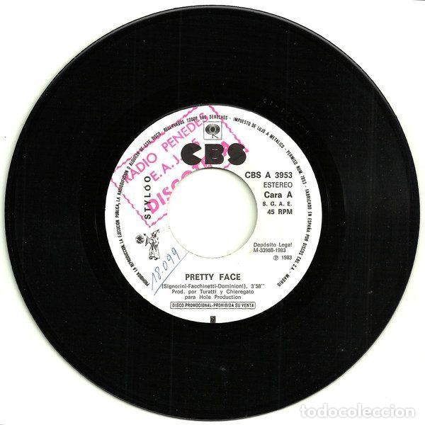 Discos de vinilo: Styl&oacute;o &ndash; Pretty Face (Vinyl, CBS CBS A 3953) - Foto 3