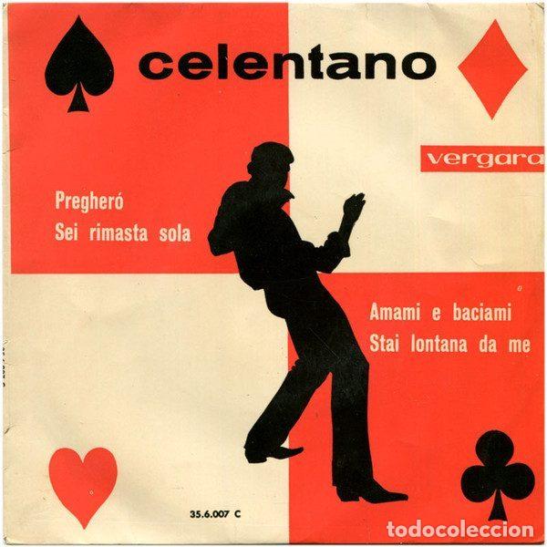 Disques de vinyle: Adriano Celentano &ndash; Pregher&oacute; (Vinyl, Vergara 35.6.007 C)