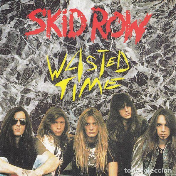 Vinyl records: Skid Row &ndash; Wasted Time (Vinyl, Atlantic 7567-87549-7)