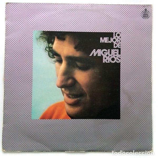 Disques de vinyle: Miguel R&iacute;os &ndash; Lo Mejor De Miguel R&iacute;os (Vinyl, Hispavox 160 042)