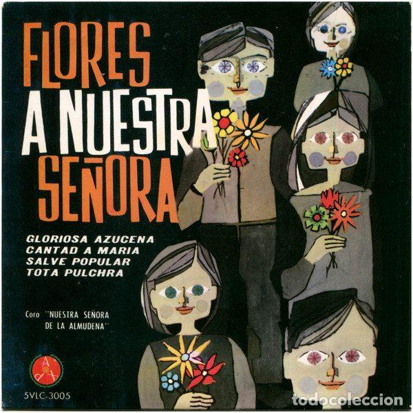 Disques de vinyle: Coro &rdquo;Nuestra Se&ntilde;ora De La Almudena&rdquo; &ndash; Flores A Nuestra Se&ntilde;ora (Vinyl, Pax 5 VLC-3005)