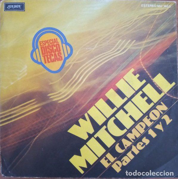 Disques de vinyle: Willie Mitchell &ndash; El Campe&oacute;n Partes 1 y 2 (Vinyl, London Records MO 1663)