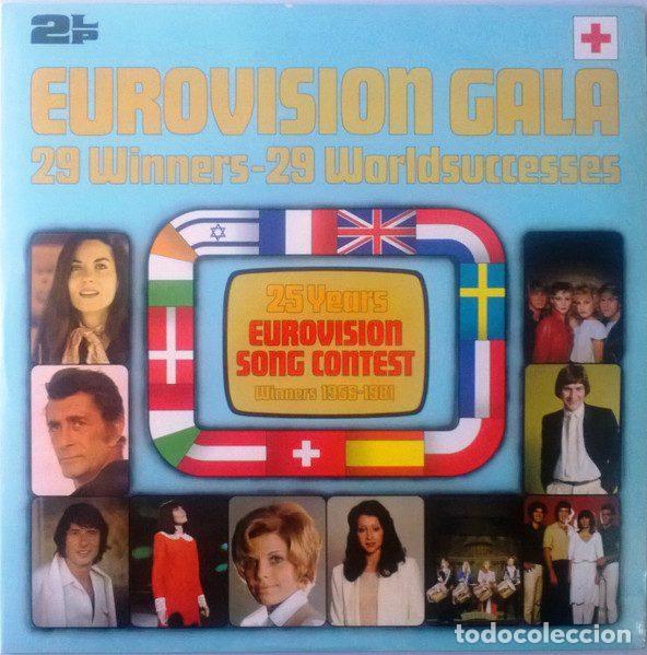 Vinyl records: Various &ndash; Eurovision Gala - 29 Winners - 29 Worldsuccesses (Vinyl, Red Cross 2675 221)