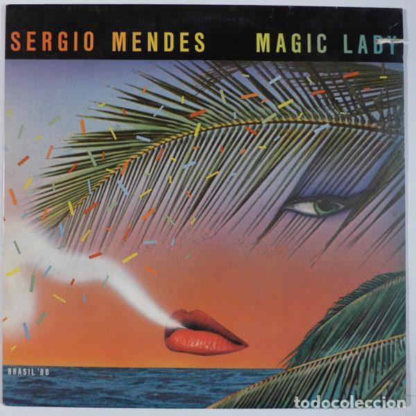 Dischi in vinile: Sergio Mendes Brasil '88 &ndash; Magic Lady (Vinyl, Elektra 6E-214)
