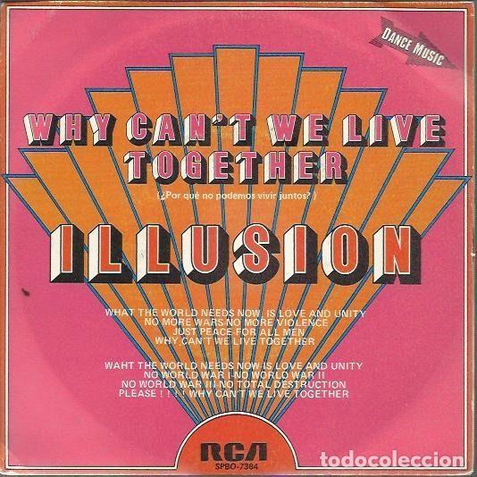Discos de vinil: Illusion &ndash; Why Can't We Live Together (Vinyl, RCA SPBO-7384)