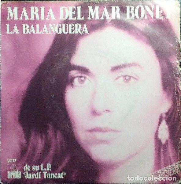 Disques de vinyle: Maria Del Mar Bonet &ndash; Estrofa Al Vent / La Balanguera (Vinyl, Ariola 0217)