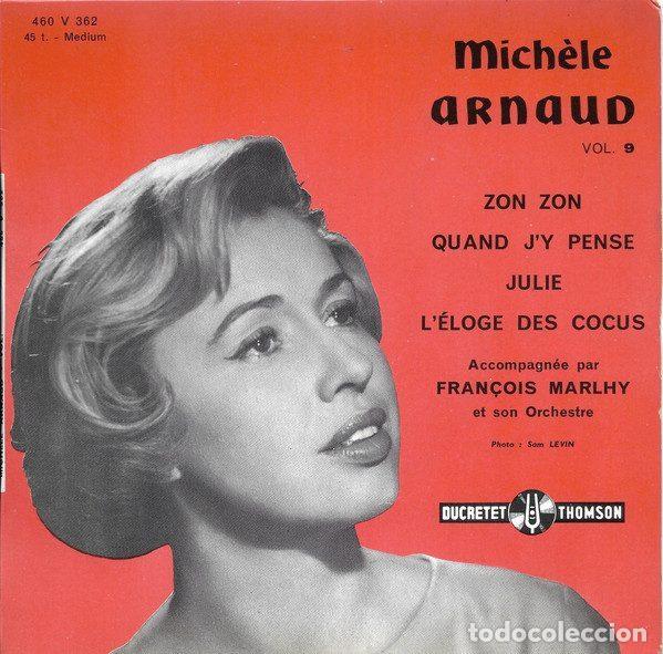 Disques de vinyle: Mich&egrave;le Arnaud Accompagn&eacute;e Par Fran&ccedil;ois Marlhy Et Son Orchestre &ndash; Zon Zon Vol. 9 (Vinyl,...