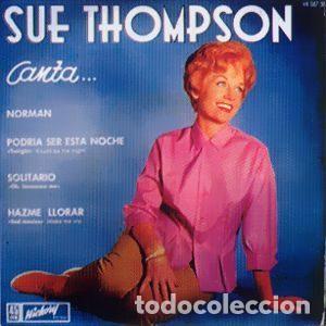 Vinyl-Schallplatten: Sue Thompson &ndash; Sue Thompson Canta... (Vinyl, Hispavox HX 007-38)