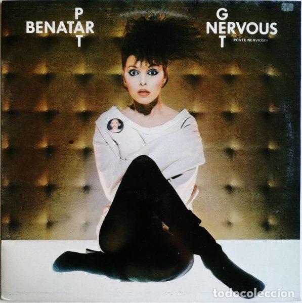 Vinyl-Schallplatten: Pat Benatar &ndash; Get Nervous = Ponte Nervioso (Vinyl, Chrysalis CHR 1396)