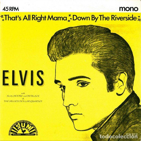 Dischi in vinile: Elvis, Scotty And Bill / The Million Dollar Quartet &ndash; That's All Right Mama / Down By The...