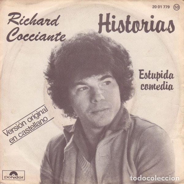 Dischi in vinile: Riccardo Cocciante &ndash; Historias - Versi&oacute;n Original En Castellano (Vinyl, Polydor 20 01 779)
