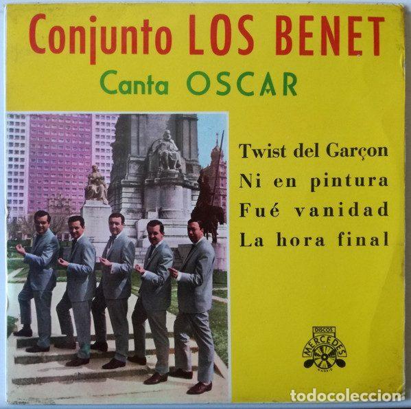 Discos de vinilo: Conjunto Los Benet Canta Oscar &ndash; Conjunto Los Benet Canta Oscar (Vinyl, Discos Mercedes ME 1016)