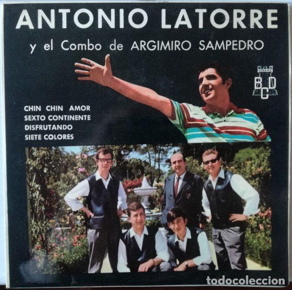 Discos de vinilo: Antonio Latorre y El Combo de Argimiro Sampedro &ndash; Chin Chin Amor (Vinyl, BCD J 20 040 B)