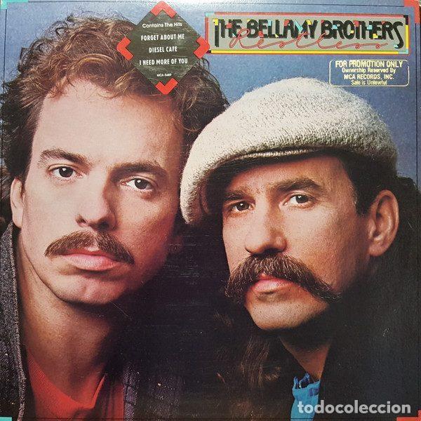 Discos de vinil: Bellamy Brothers &ndash; Restless (Vinyl, Curb Records MCA-5489)