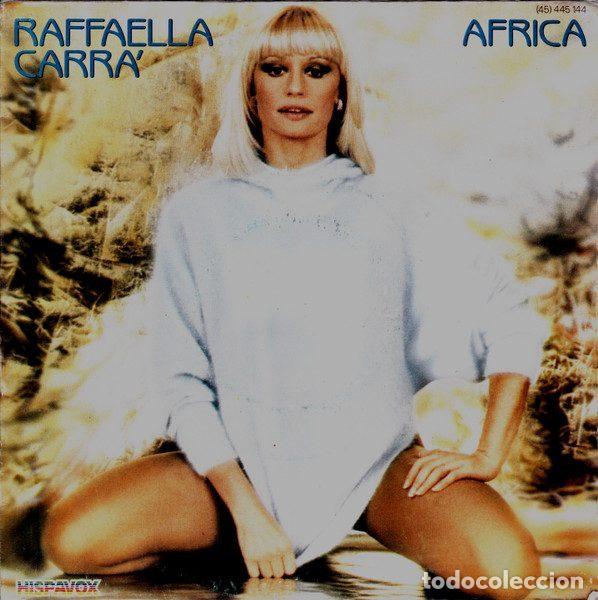 Dischi in vinile: Raffaella Carra' &ndash; Africa (Vinyl, Hispavox (45) 445 144)