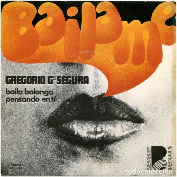 Dischi in vinile: Gregorio G&ordf; Segura &ndash; Bailame (Vinyl, Beverly Records S. 10.004 B )