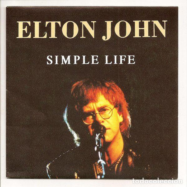 Vinyl records: Elton John &ndash; Simple Life (Vinyl, The Rocket Record Company 654 321-7)