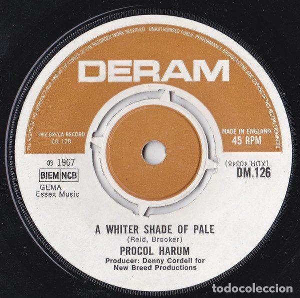 Vinyl records: Procol Harum &ndash; A Whiter Shade Of Pale (Vinyl, Deram DM.126)