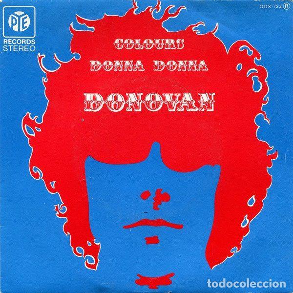 Vinyl-Schallplatten: Donovan &ndash; Colours / Donna Donna (Vinyl, Pye Records OOX-723)