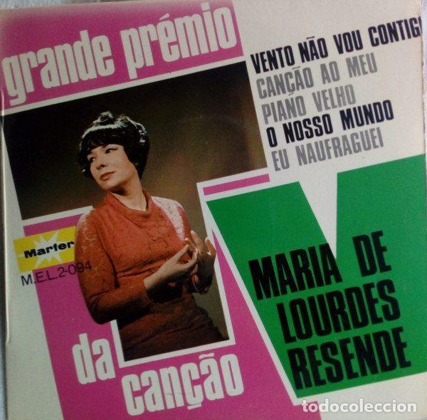 Discos de vinilo: Maria De Lourdes Resende &ndash; Grande Pr&eacute;mio Da Can&ccedil;&atilde;o (Vinyl, Marfer M.E.L.2-094)