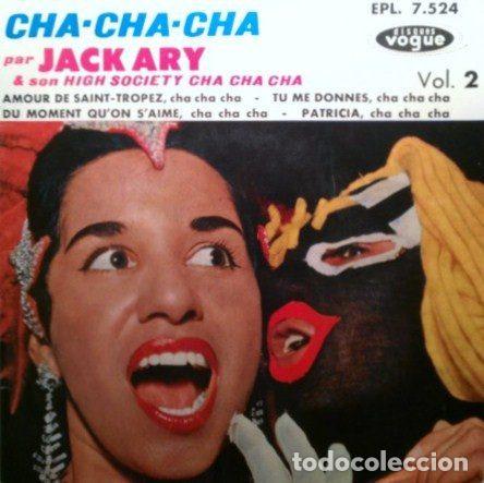 Discos de vinilo: Jack Ary & Son High Society Cha Cha Cha &ndash; Cha Cha Cha Vol. 2 (Vinyl, Disques Vogue EPL. 7.524)