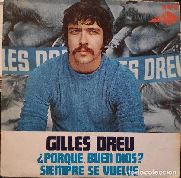 Discos de vinilo: Gilles Dreu &ndash; Pourquoi Bon Dieu (Vinyl, Disc'Az H 412)