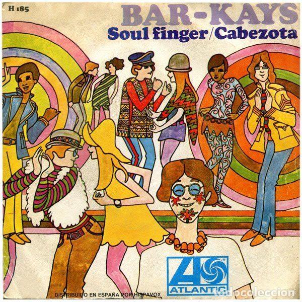 Disques de vinyle: Bar-Kays &ndash; Soul Finger / Cabezota (Vinyl, Atlantic H 185)