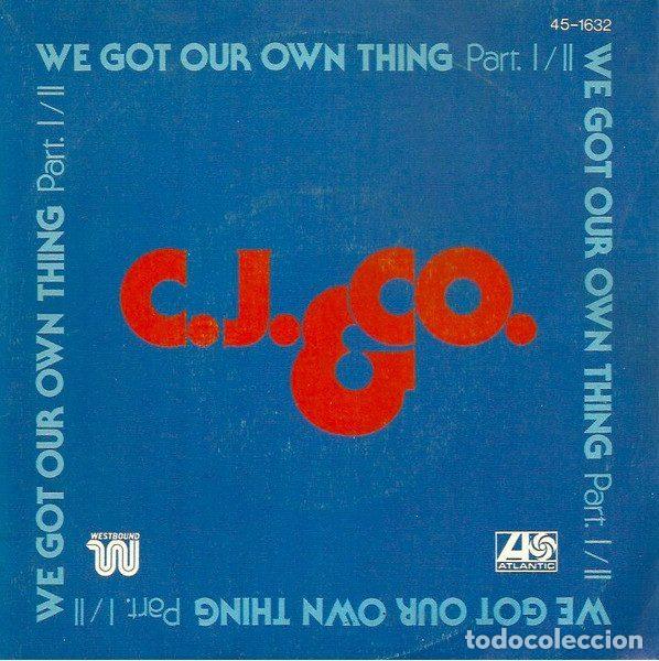 Dischi in vinile: C. J. & Co. &ndash; We Got Our Own Thing (Part. I / II) (Vinyl, Atlantic 45-1632)