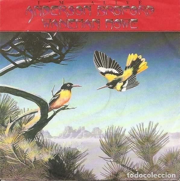 Discos de vinilo: Anderson Bruford Wakeman Howe &ndash; I'm Alive (Vinyl, Arista 112 770)