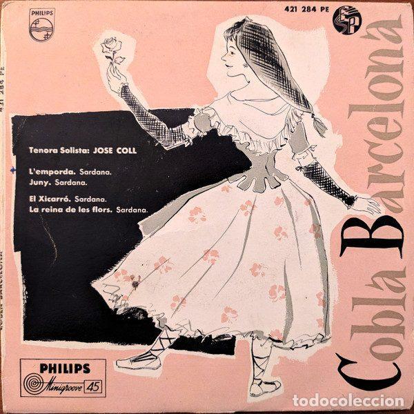 Dischi in vinile: Cobla Barcelona, Jos&eacute; Coll &ndash; L'emporda (Vinyl, Philips 421 284 PE)