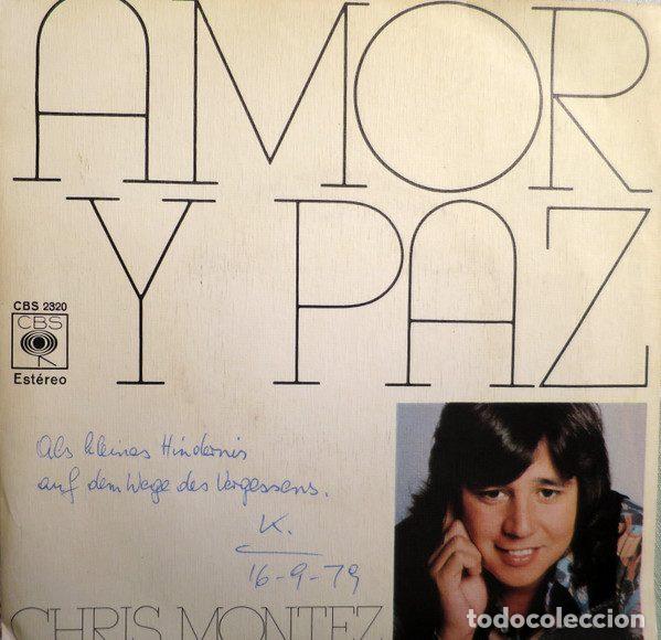 Vinyl-Schallplatten: Chris Montez &ndash; Amor Y Paz / Nadie Sabia (Vinyl, CBS CBS 2320)