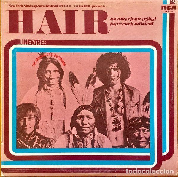 Discos de vinil: Various &ndash; New York Shakespeare Festival Public Theater Presents Hair - An American Tribal...