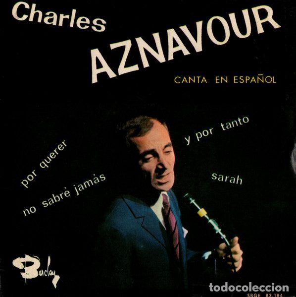 Vinyl-Schallplatten: Charles Aznavour &ndash; Canta En Espa&ntilde;ol (Vinyl, Barclay SBGE 83.184)